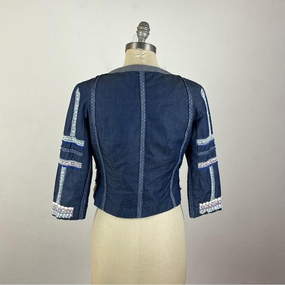 Anthropologie Conditions Apply Giacca Katina allacciata - Picture 7 of 9